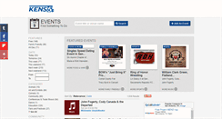 Desktop Screenshot of events.kens5.com